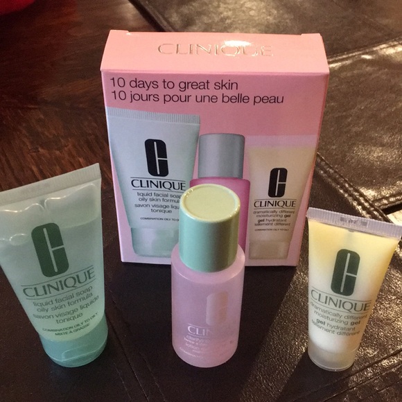 Clinique Other - Clinique 3 Step Skin Care Facial Soap / Lotion/Gel